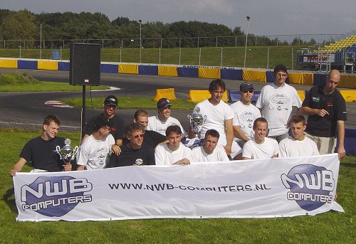 Podium winnaars 24 uren van Nederland